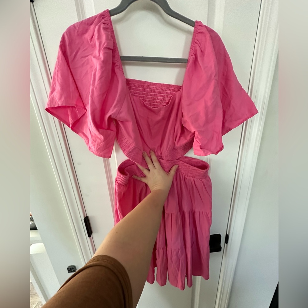 Pink Short Dress